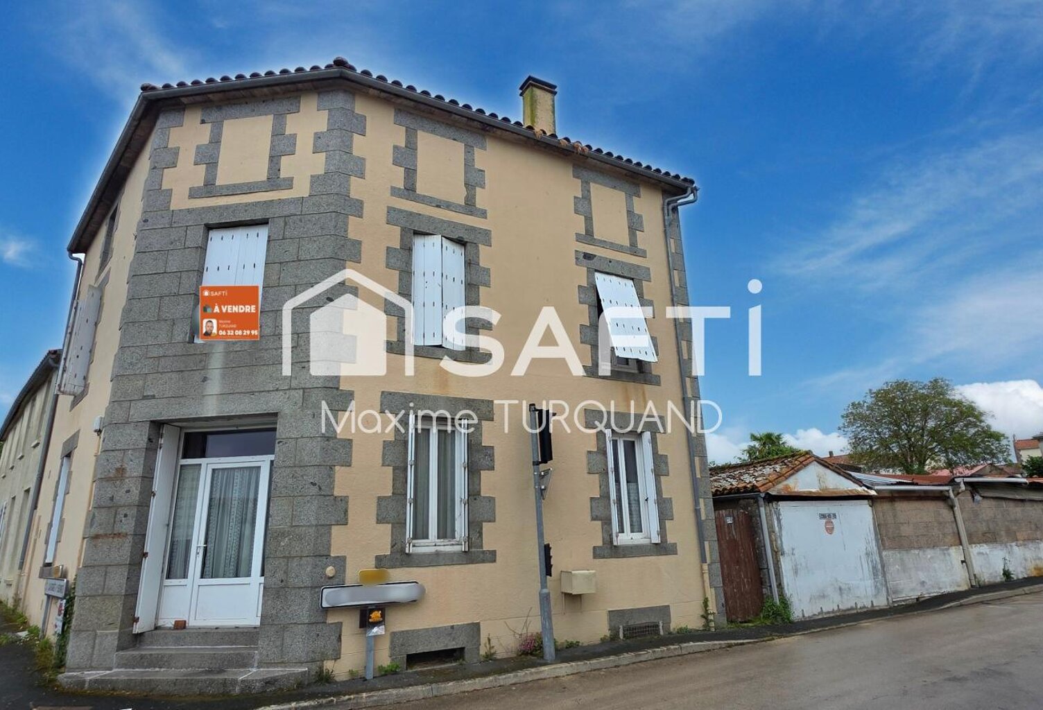 Maison d'habitation à rénover 110m², 3 chambres 730m² de terrain + dépendances. — photo 1