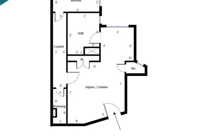 Studio de 35,07m2 Carrez avec un fort potentiel - Quartier recherché — photo 2