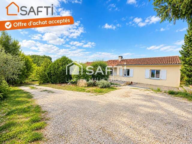 MAISON FAMILIALE 166 m²  STUDIO  43 m²  TERRAIN 2 582 m²  GARAGE DOUBLE  — photo du bien