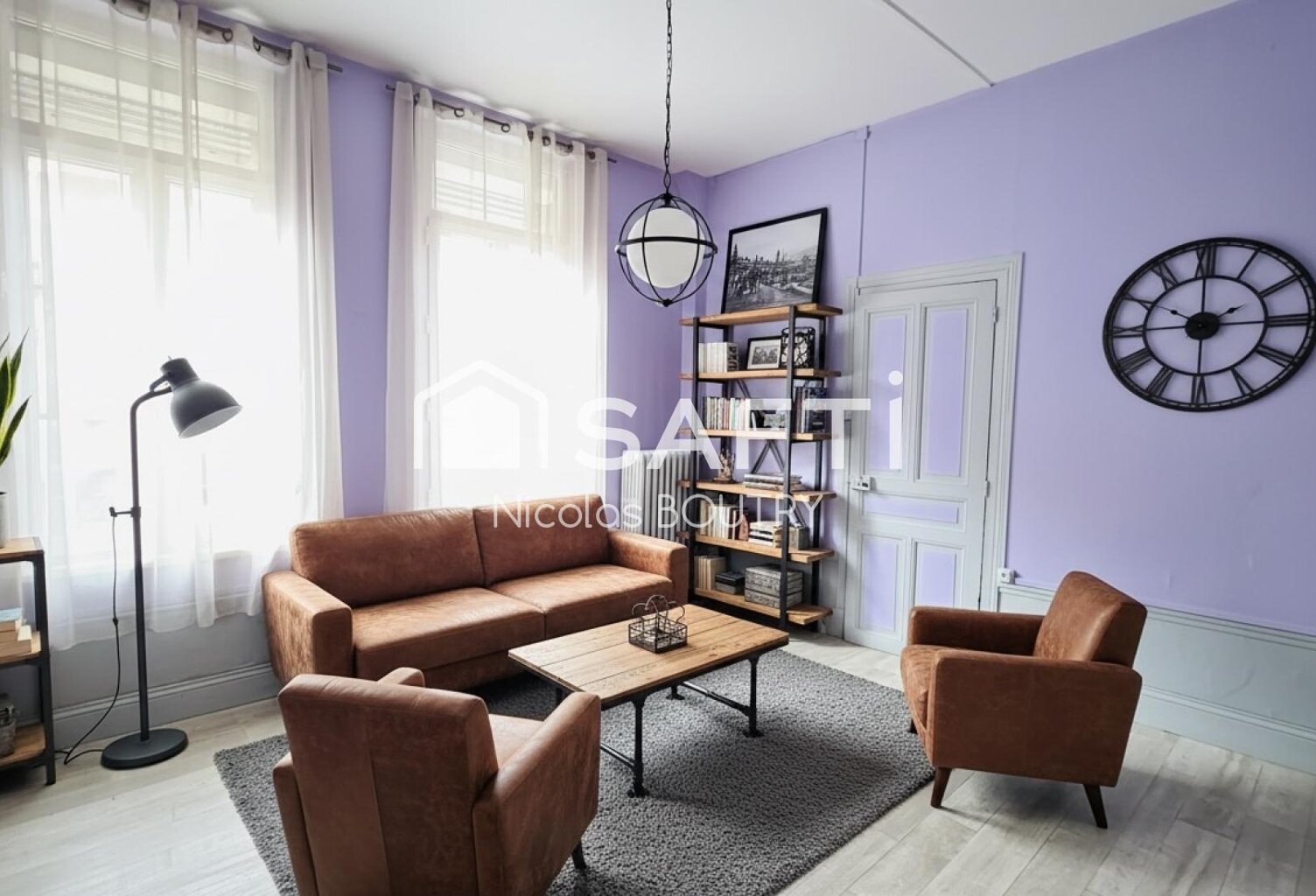 Maison de ville 2 chambres  76 m²  Saint-Quentin — photo 1