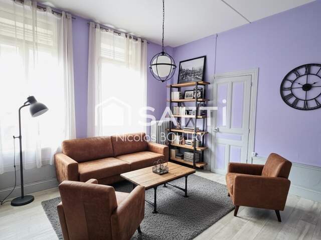 Maison de ville 2 chambres  76 m²  Saint-Quentin — photo du bien