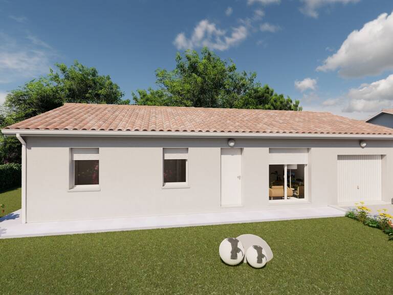 Maison PARIS, un plan de maison 3 chambres avec garage — photo 1