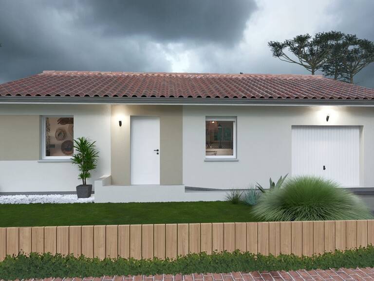 Maison ANKARA, un plan de maison en 2 chambres avec garage — photo 1