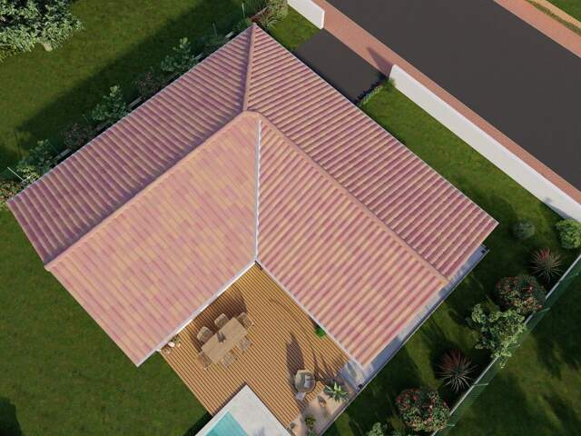 maison neuve terrain 3500 m² avec vue — photo du bien
