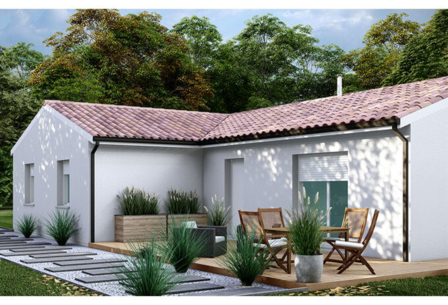 maison neuve 4 chambres  à Razac sur l'isle  — photo 1