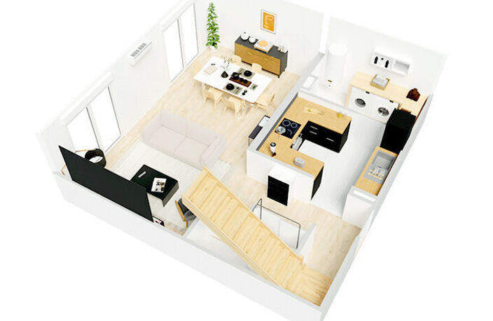 maison neuve 3 chambres quartier "les maurilloux" — photo 4