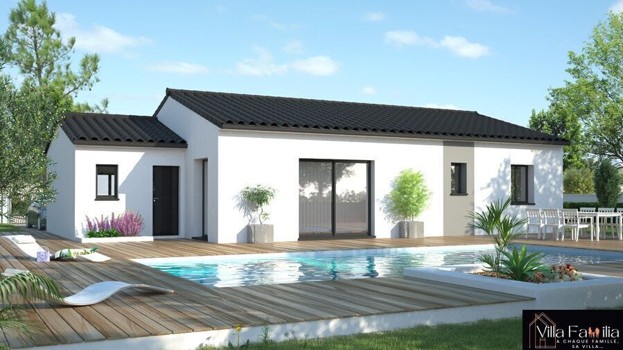 MEYNES Maison Plain Pied Moderne 80 m²