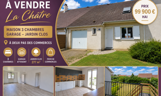 Maison 4 Pièces 90 m² à vendre à La Châtre (36400)