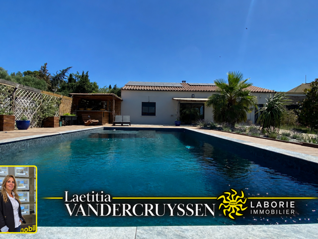 A vendre villa contemporaine T7 de 148 m2 avec piscine, gara — photo du bien