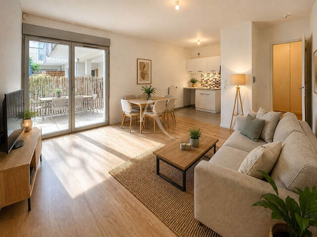 STUDIO 32m²  + TERRASSE + PARKING - CERGY — photo du bien