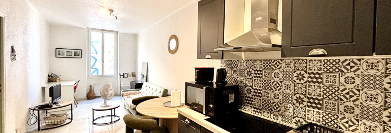 Appartement 2 Pièces 34 m² à vendre à Marseille 2 (13002)
