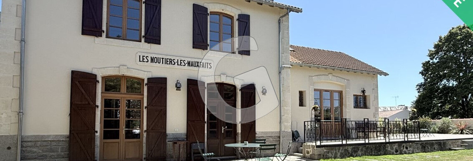 Maison 6 Pièces 109 m² à vendre à Moutiers-les-Mauxfaits (85540)
