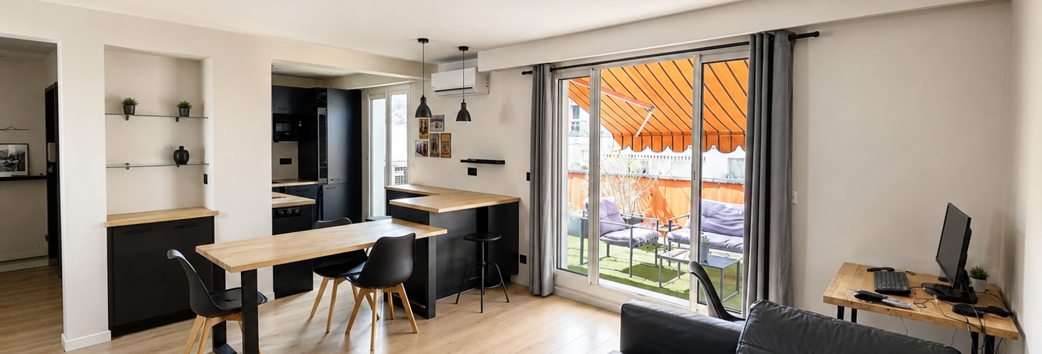 Appartement 2 Pièces 51 m² à vendre à Nice (06100)