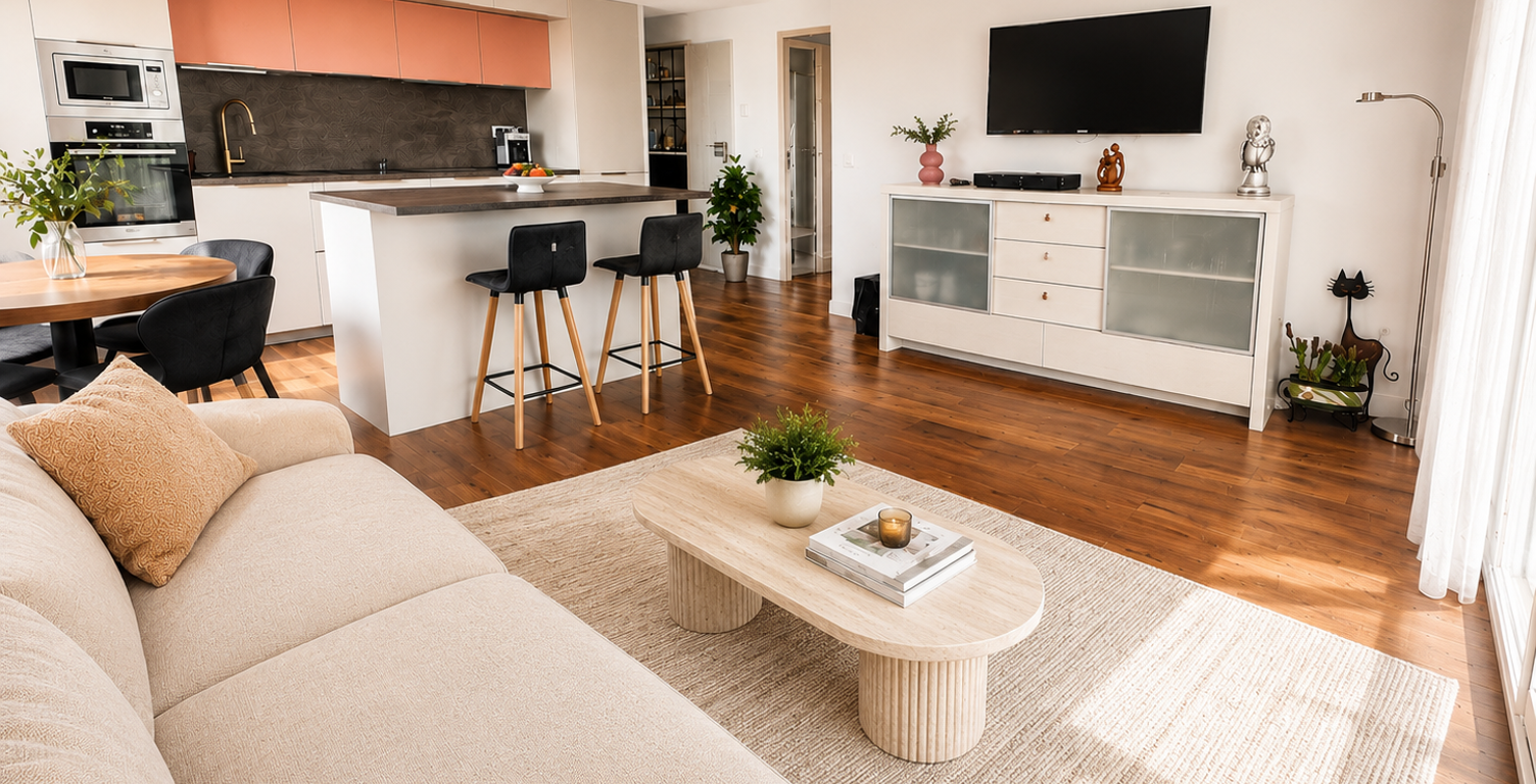 ISOUS OFFRE - Idéal famille - T4 lumineux avec grande terrasse plein sud, vue dégagée et garage — photo 1