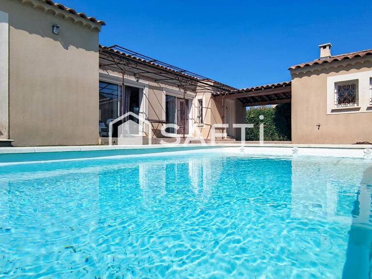 PARADOU  Villa de plain-pied avec piscine garage — photo 1