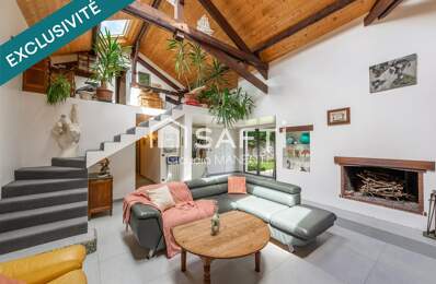 Coup de cœur à Jablines : 174 m², salon cathédrale, appartement indépendant et jardin clos — photo du bien