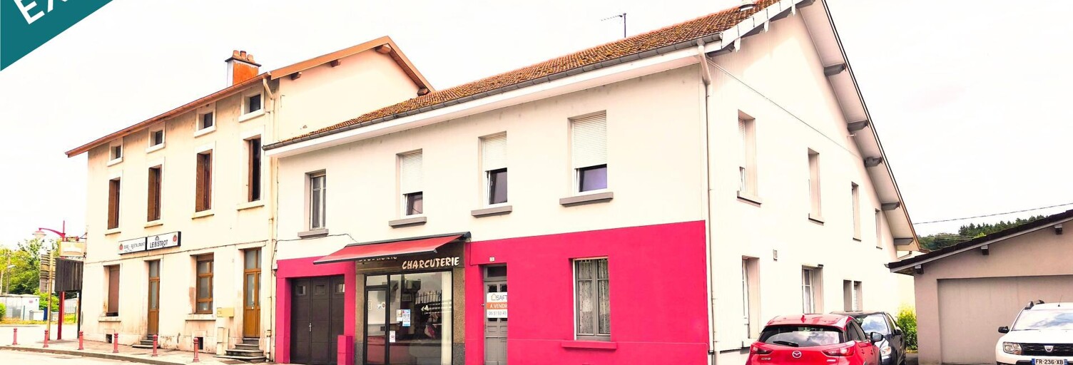 Commerce 5 Pièces 119 m² à vendre à Lépanges-sur-Vologne (88600)