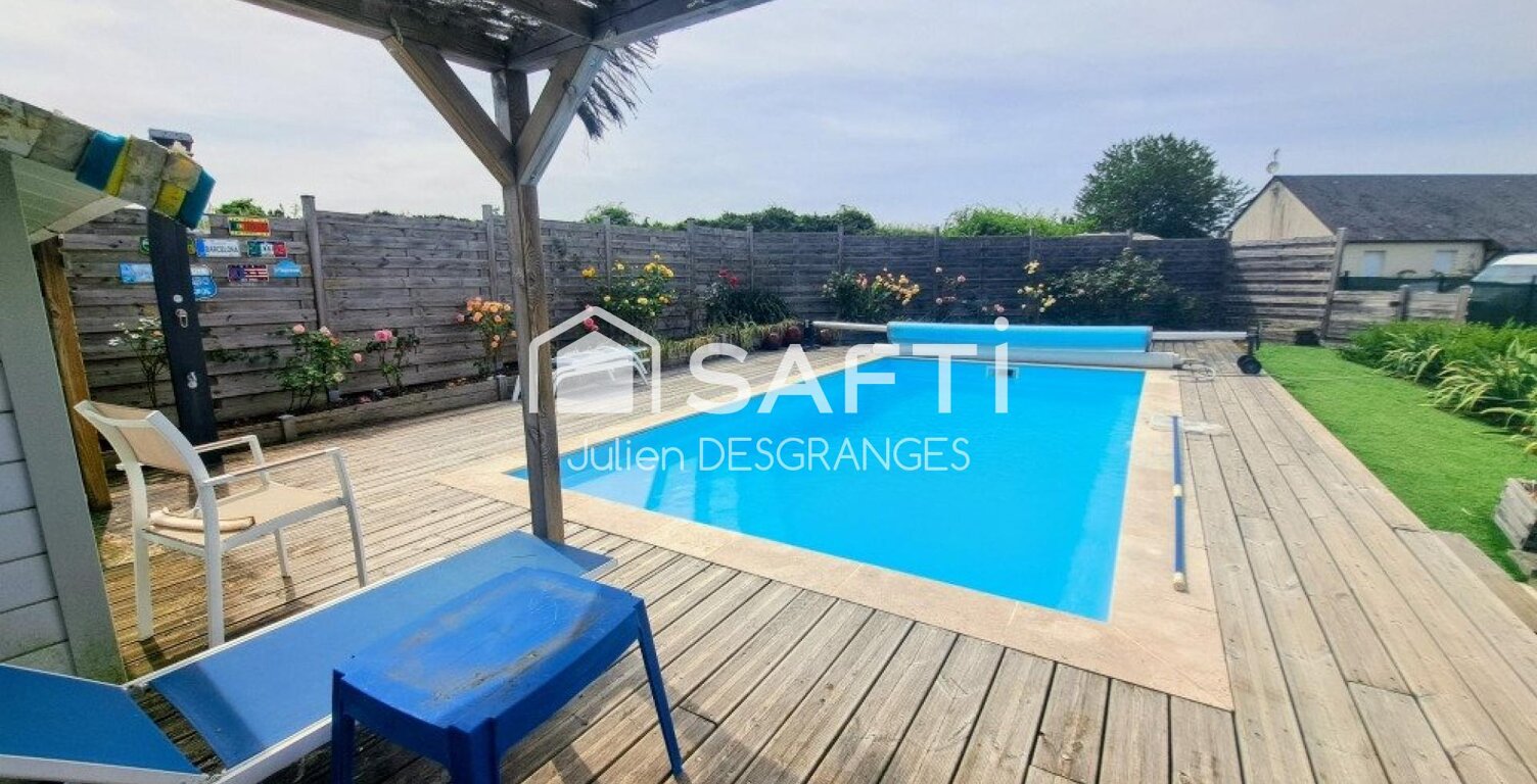 CONTEMPORAINE 4 CHAMBRES POSSIBILITE 5 AVEC PISCINE CHAUFFEE — photo 1
