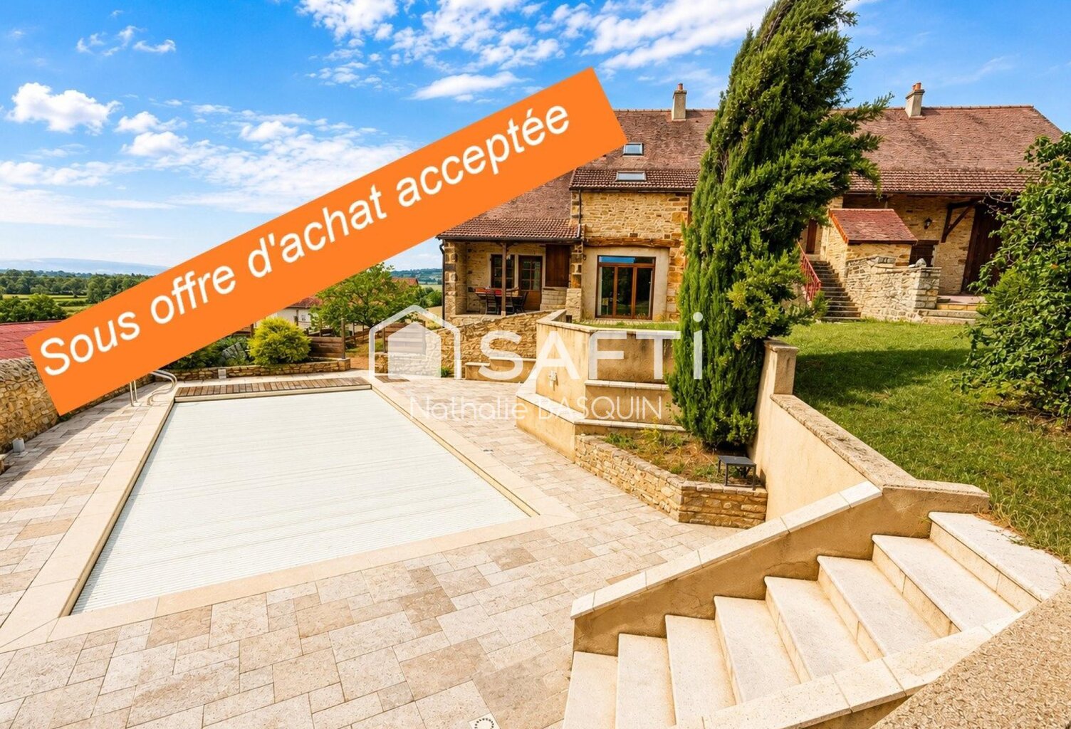 Maison en pierre de caractère 213 m2 avec piscine. — photo 1