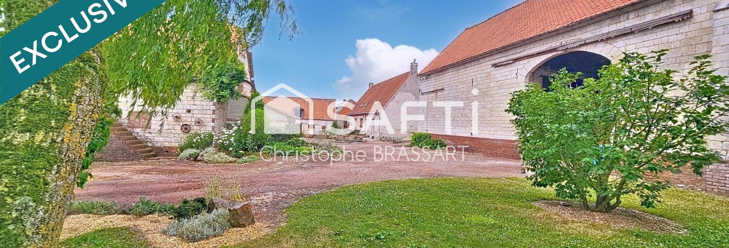 Maison 7 Pièces 208 m² à vendre à Tilloy-lès-Hermaville (62690)
