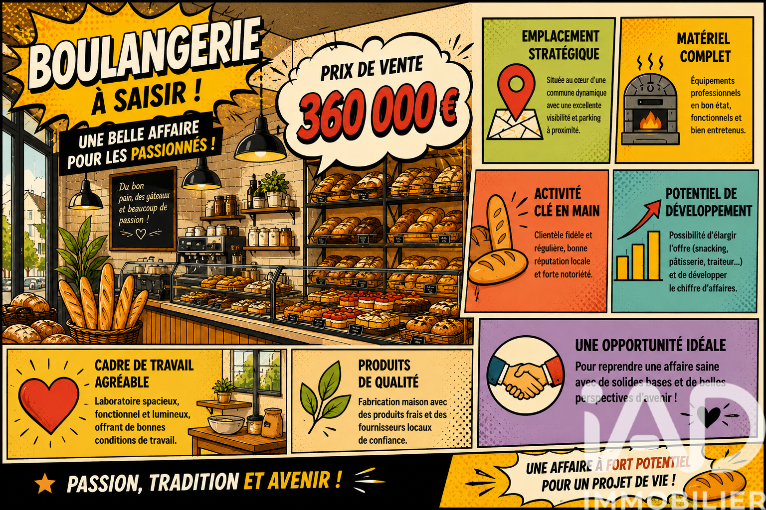 Agence immobilière de I@D FRANCE
