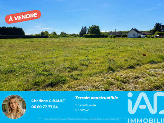 Vente Terrain à bâtir 1 357 m&sup2; — photo du bien