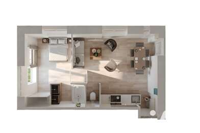 Appartement 1 pièces 115000 €