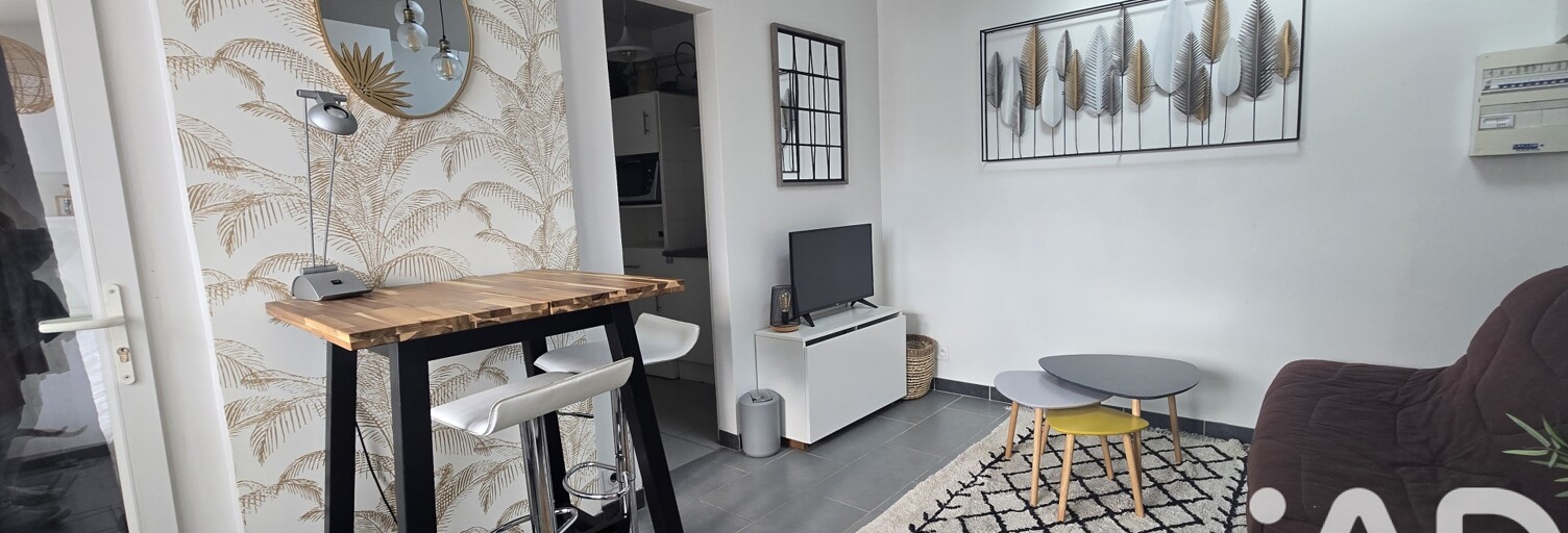 Appartement 2 Pièces 24 m² à vendre à Rezé (44400)