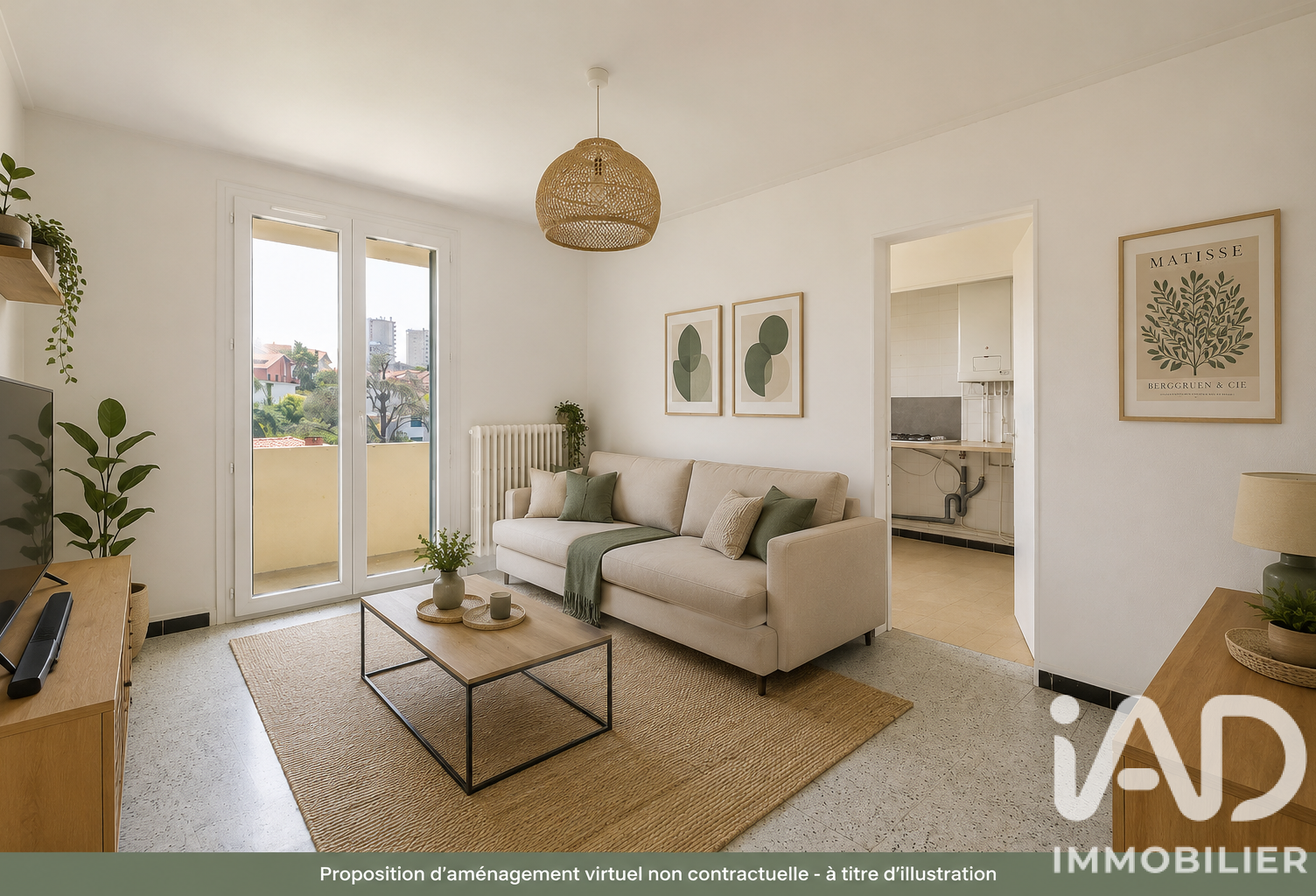Vente Appartement 3 pièces — photo 1