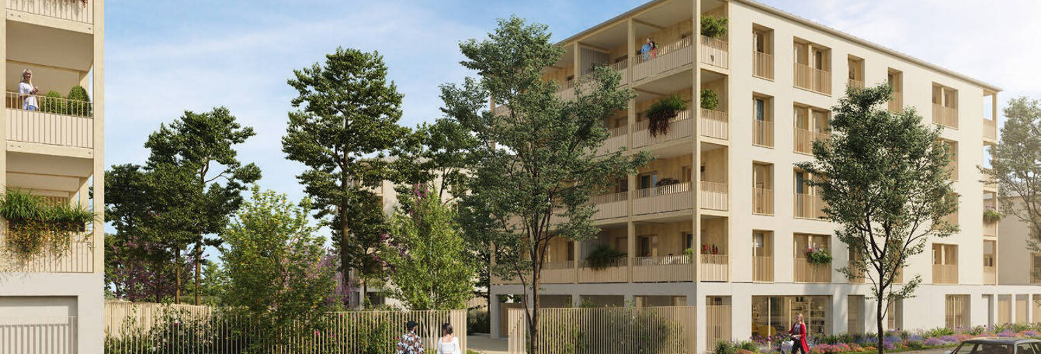 Appartement neuf T2, T3 Pièce 43 à 63 m² à vendre à Bussy-Saint-Georges (77600)