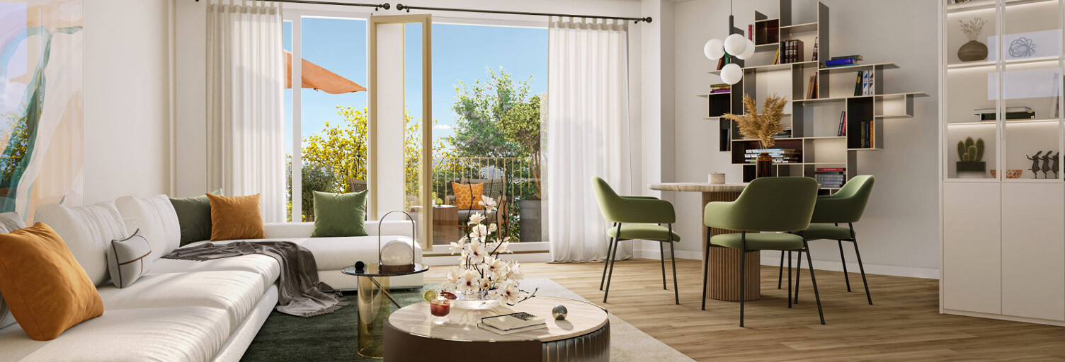 Appartement neuf T3, T4 Pièce 54 à 96 m² à vendre à Brunoy (91800)