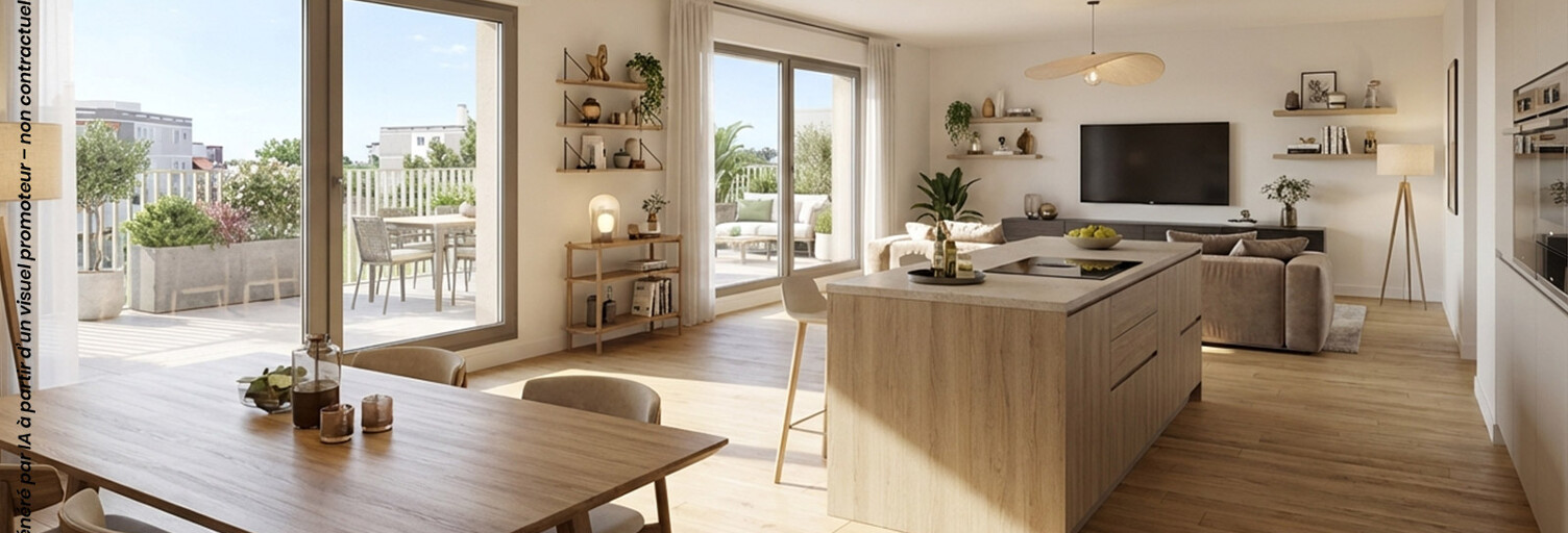 Appartement neuf T2, T3, T4 Pièce 43 à 85 m² à vendre à Sucy-en-Brie (94370)