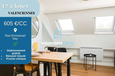 Appartement 2 pièces 605 €