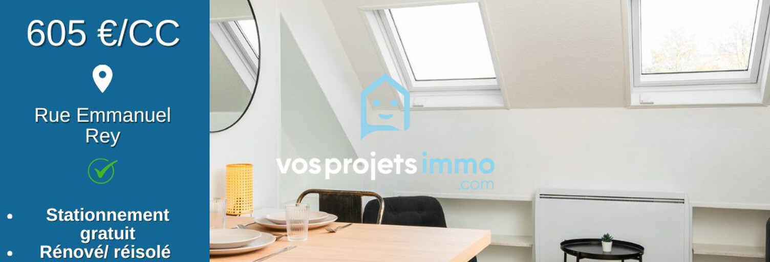 Appartement 2 Pièces 25 m² à louer à Valenciennes (59300)