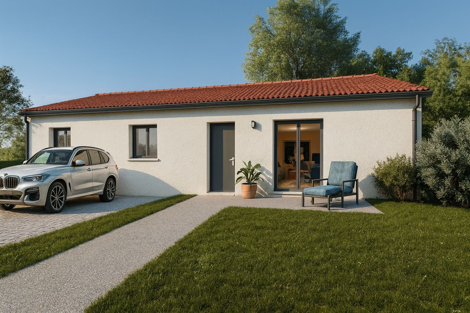 Maison 99 m² avec terrain à MARIOL (03)