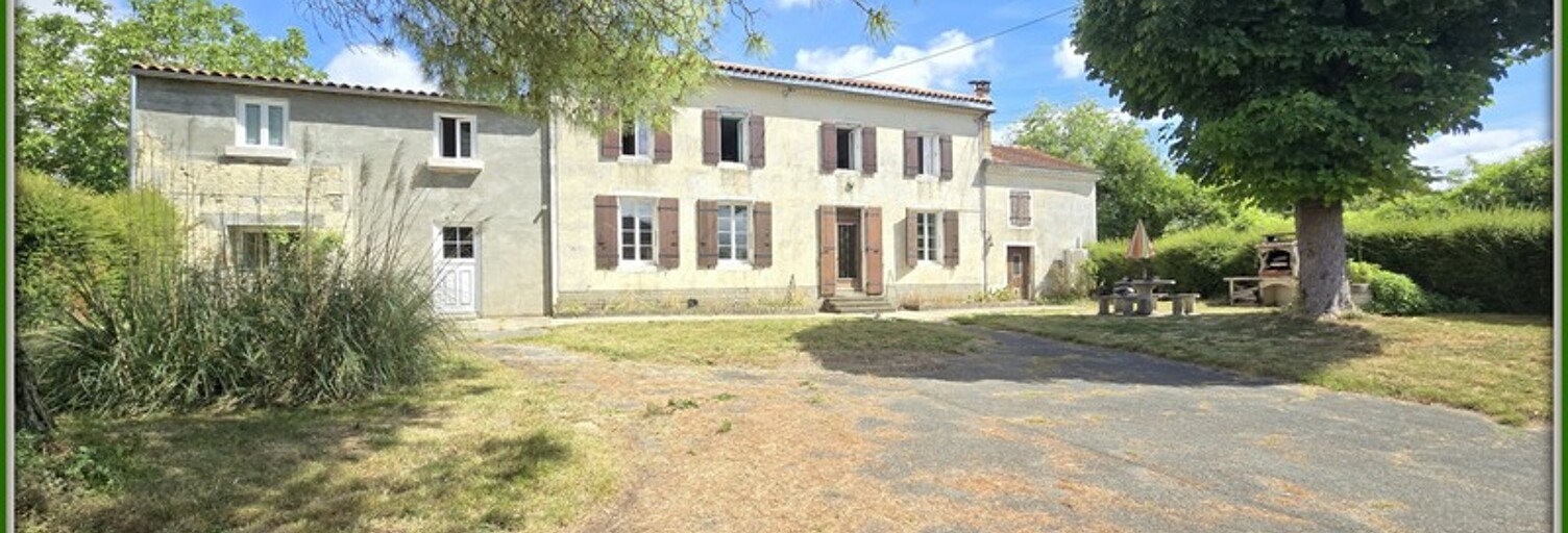 Maison 8 Pièces 226 m² à vendre à Saint-Pierre-de-Juillers (17400)