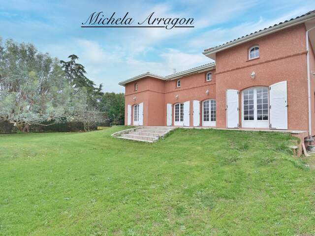 AUSSONNE (31) - Aux portes de Toulouse - VILLA D' ARCHITECTE à vendre 7 pièces — photo du bien