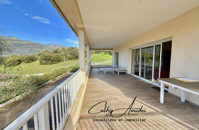 VIGGIANELLO (Corse) : Villa type T3 + appartement T2, grande terrasse, garage fermé et vaste atelier, proche plages et centre-ville — photo du bien