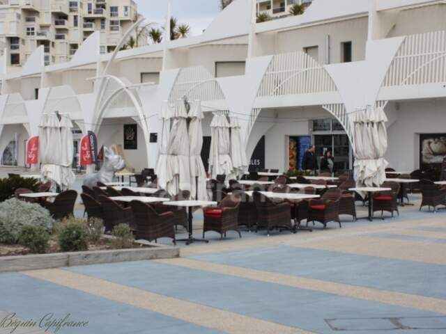 Dpt Hérault (34), à louer LA GRANDE MOTTE Local commercial Front de Mer 249 m² — photo du bien