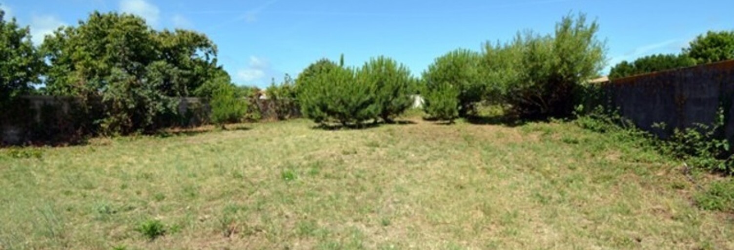 Terrain  825 m² à vendre à Saint-Pierre-d'Oléron (17310)