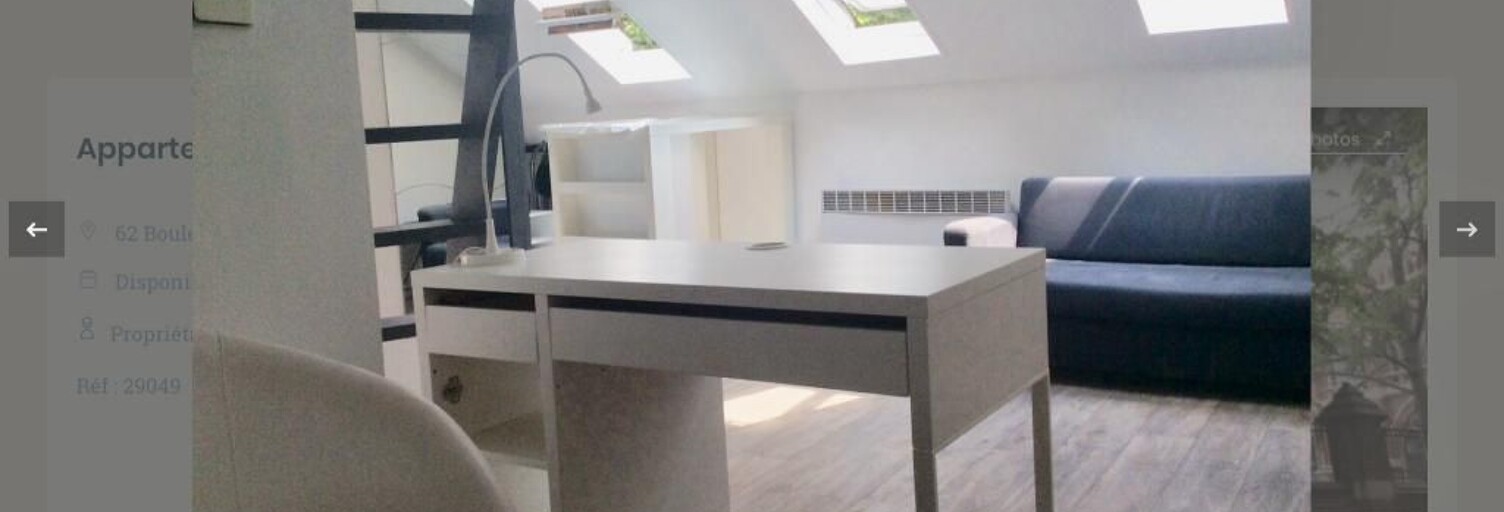 Appartement 2 Pièces 25 m² à louer à Lille (59000)