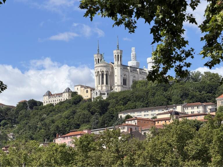 LYON 1 QUAI DE LA PÊCHERIE VUE EXCEPTIONNELLE SUR LA SAÔNE ET FOURVIÈRE — photo 1