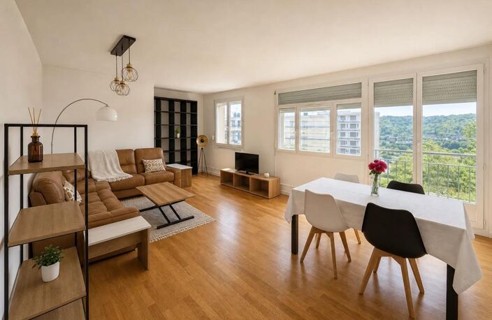 Appartement rénové 4P 79m² loué à Darnétal — photo 2