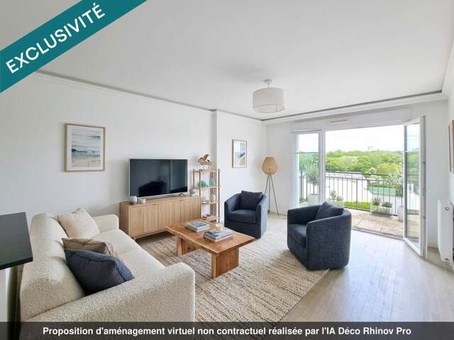 Appartement F2, 47m² avec Balcon et Parking S.Sol — photo du bien
