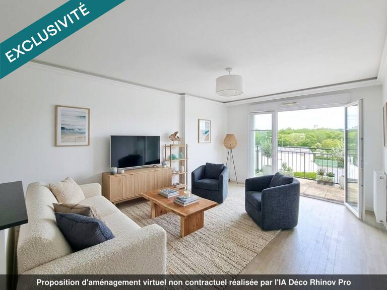 Appartement F2, 47m² avec Balcon et Parking S.Sol — photo 1