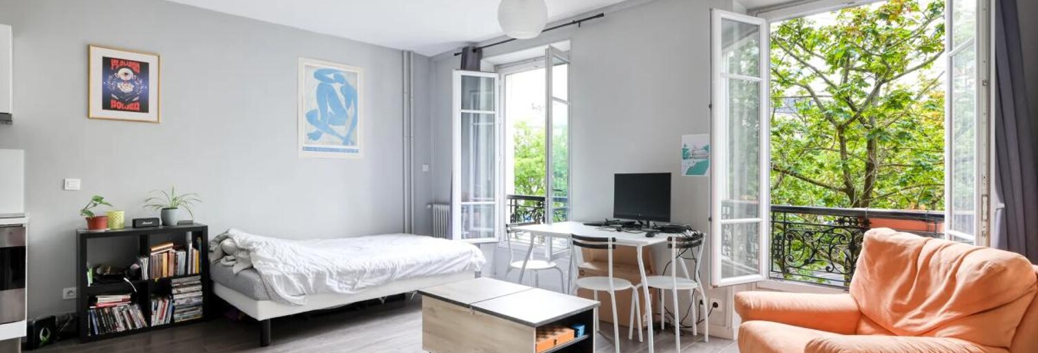 Appartement 1 Pièce 28 m² à vendre à Paris 19 (75019)