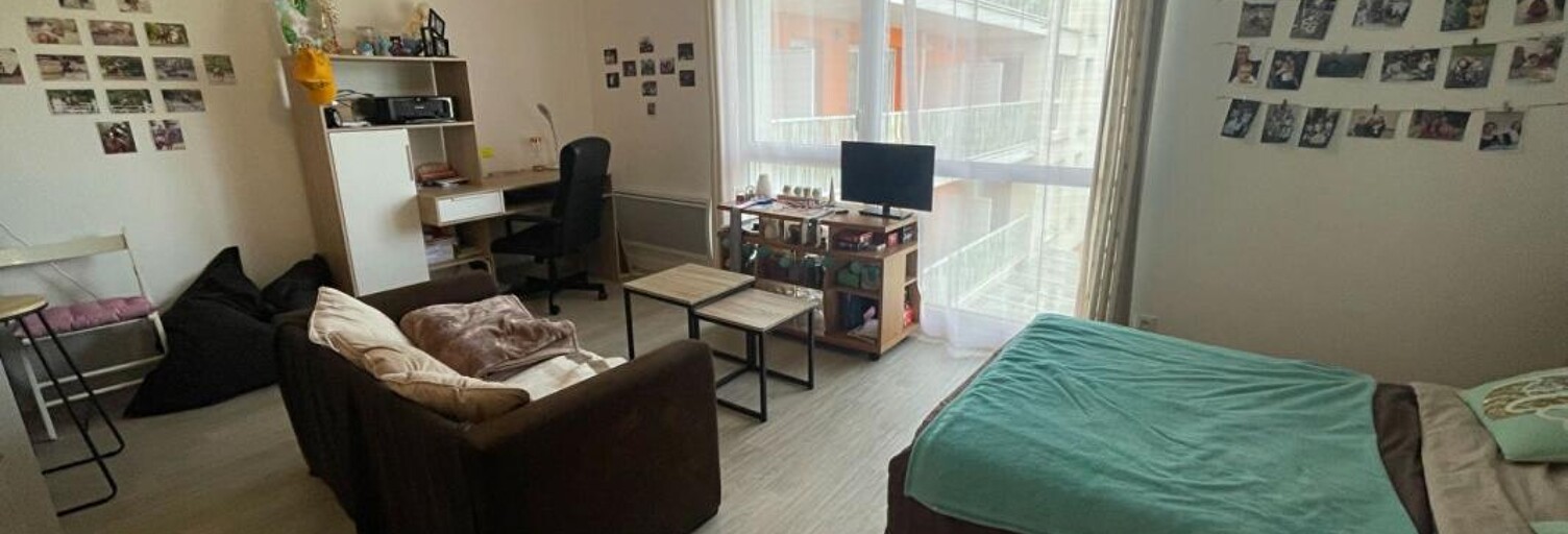 Appartement 1 Pièce 34 m² à louer à Orléans (45100)