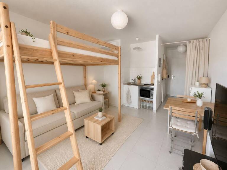 Studio avec terrasse et place de parking privative — photo 1