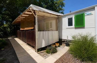   HERM – Vente terrain avec mobil-home tout confort et piscine ! — photo du bien