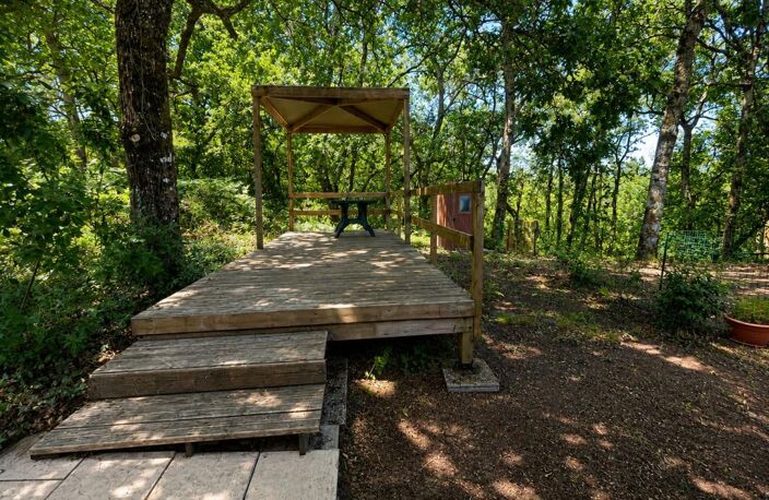   HERM – Vente terrain avec mobil-home tout confort et piscine ! — photo 2